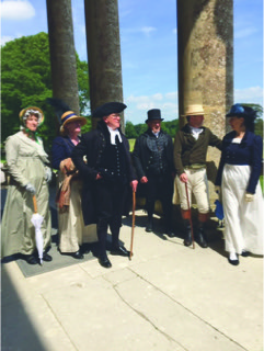 Christmas Meeting -
 Dress in the Time of Jane Austen